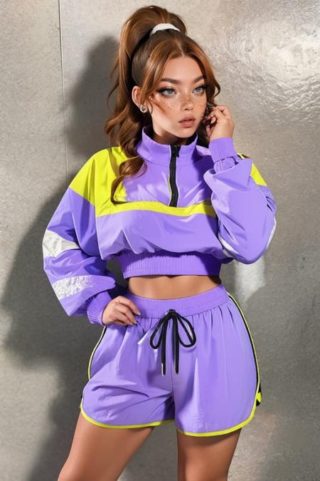 Track jacket and shorts sale